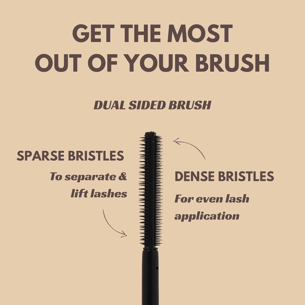 Gold & Olive Set the Curve Eyelash Primer for Straight Lashes – Curl-Locking Mascara Base, Double-Sided Precision Wand, Nourishing & Conditioning with Silk Protein, Cruelty-Free, Made in USA