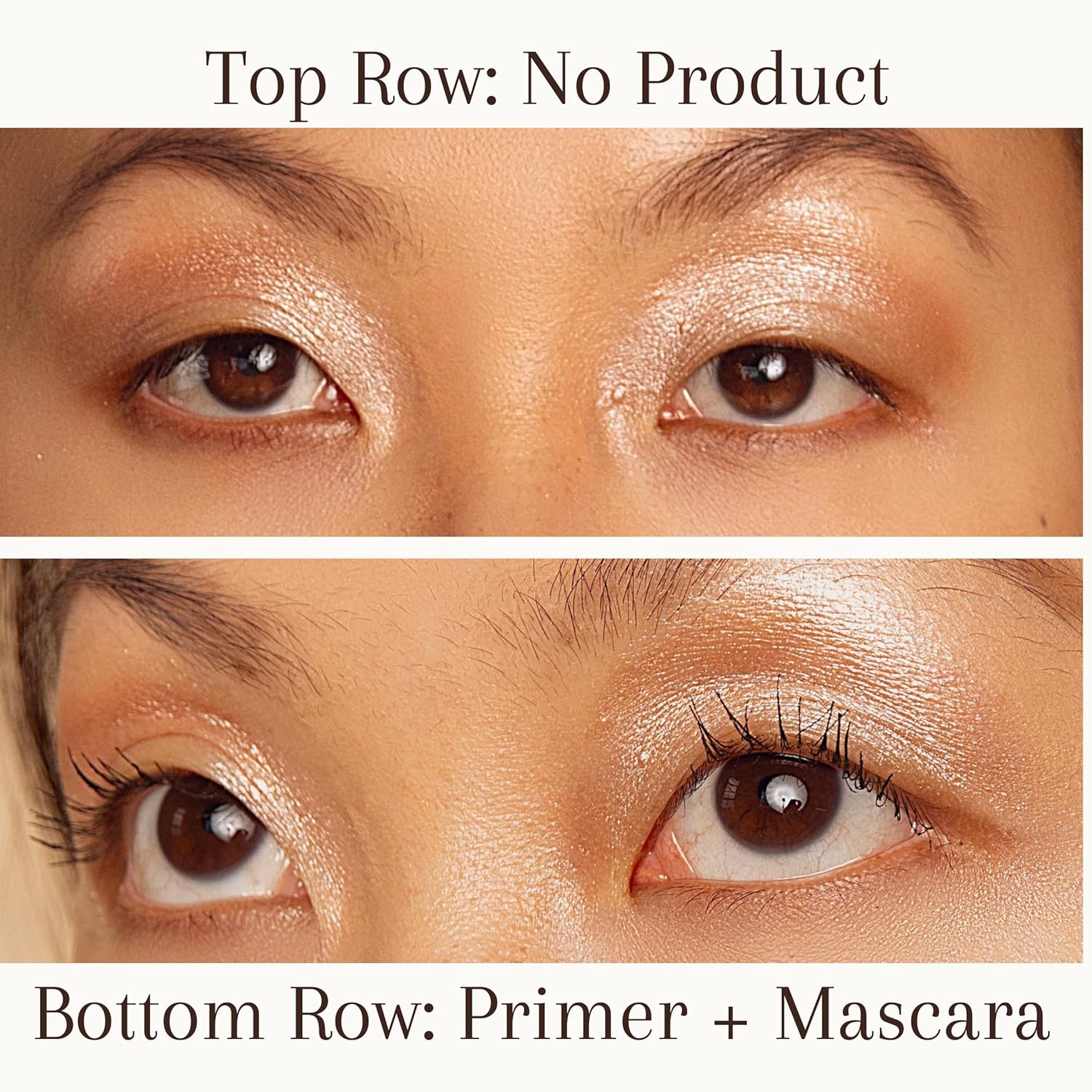 Gold & Olive Set the Curve Eyelash Primer for Straight Lashes – Curl-Locking Mascara Base, Double-Sided Precision Wand, Nourishing & Conditioning with Silk Protein, Cruelty-Free, Made in USA